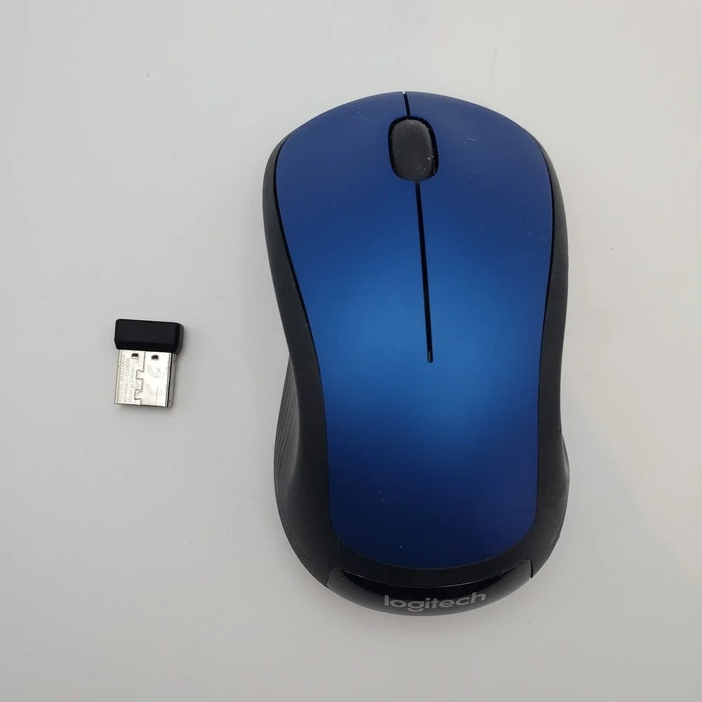 Logitech M310 Wireless Ambidextrous Optical Mouse - Peacock Blue